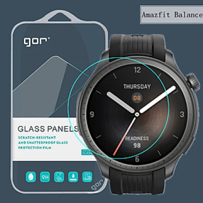 Combo 3 miếng dán cường lực GOR cho Smartwatch Amazfit Balance_ Hàng chính hãng