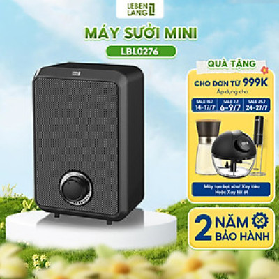 Máy sưởi mini để bàn Lebenlang LBL0276, công suất 600W, làm ấm góc rộng, nóng nhanh, nhỏ gọn tiện lợi, bảo hành 2 năm - hàng chính hãng