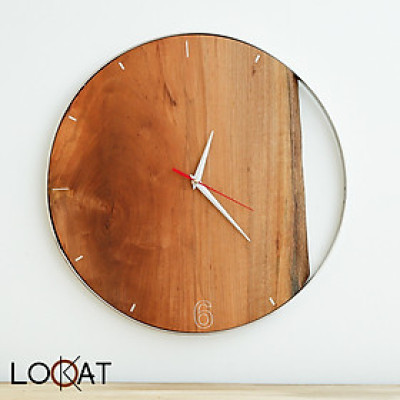 Đồng Hồ Treo Tường Chế Tác Gỗ Mộc Độc Đáo Phong cách Natural DH12050136
