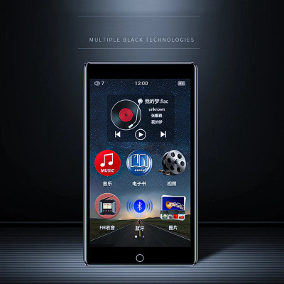 32GB RUIZU H1 - Máy Nghe Nhạc Lossless MP3 Xem Phim HD 1080p Hỗ Trợ Bluetooth 5.0 Màn Hình Cảm Ứng 4 inch - Hàng Chính Hãng