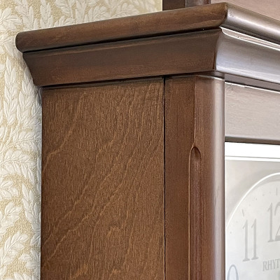 Đồng hồ Rhythm CMJ590NR06, 28.0×78.0x12.2cm. Vỏ gỗ. Dùng Pin.