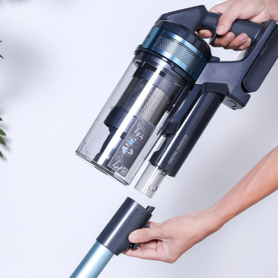 Máy hút bụi không dây Samsung VS15A6031R1/SV, Jet60 Turbo lực hút mạnh 150W - Hàng chính hãng