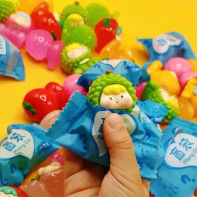 Combo 10 Túi Mù Size To, Túi Mù Tự Xé, Kẹo Dạ Quang, Đục, Kim Tuyến, Mẫu Ngẫu Nhiên