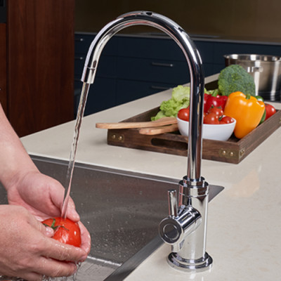 Thiết Bị Lọc Nước Dưới Bồn Rửa Mitsubishi Cleansui EU101 Chống Rò Rỉ, Không Dùng Điện, Không Nước Thải, Công Suất Lọc 8000 Lít - Hàng Chính Hãng