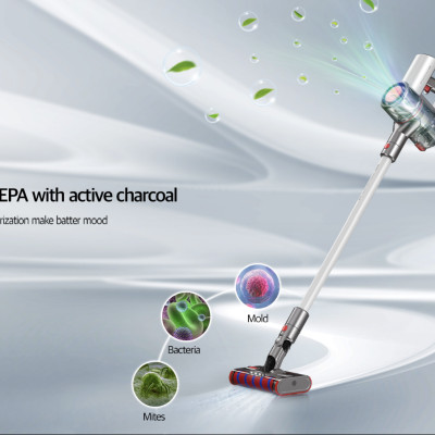 Máy Hút Bụi Không Dây Xiaomi Redroad V17 Pin Rời Thuận Tiện Sạc Điện Lực Hút Cực Lớn 26.5 KPa Công Suất 150 W - Hàng Chính Hãng