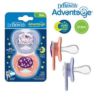 [ PA12003-INTL ] Bộ 2 ty ngậm Dr.Brown