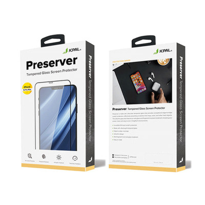 Dán cường lực dành cho iPhone 12 Pro Max JCPAL Preserver Full màn hình - Hàng Chính Hãng