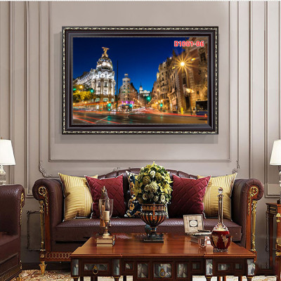 D1001 Tranh kính Phong cảnh Châu Âu ( được chọn mẫu)