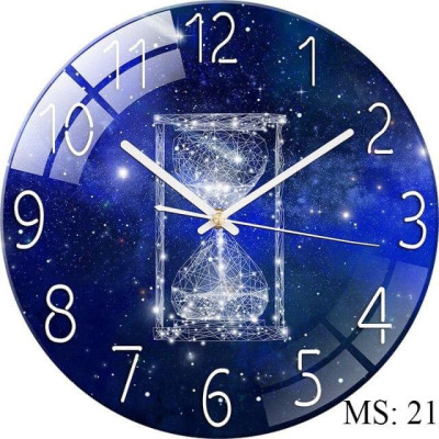 ĐỒNG HỒ TREO TƯỜNG TRANG TRÍ PHỦ PHA LÊ KT 35 CM(MS 19)