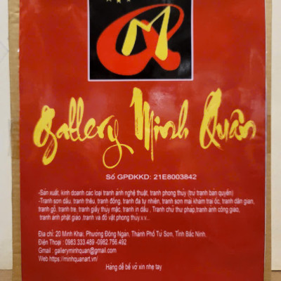 Tranh chữ Lời Thánh Nhân (KT 100*70cm)