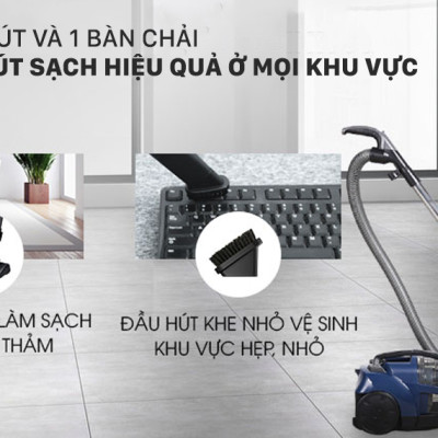Máy hút bụi gia đình Panasonic MC - CL573AN49 - 1800W. Hàng chính hãng