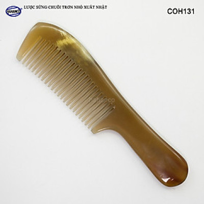 Lược sừng xuất Nhật (Size: S - 14cm) COH131 - Mẫu tiêu chuẩn - Chăm sóc tóc