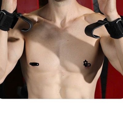 Quấn Cổ Tay (3 Màu) Tập Xà Đơn Có Móc Thép , Găng Tay Có Móc Thép Nâng Tạ