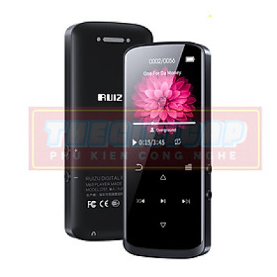 Máy Nghe Nhạc MP3 Màn Hình 1.8 inch Bluetooth RUIZU D50 Bộ Nhớ Trong 16GB - Hàng Nhập Khẩu
