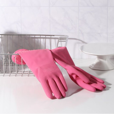 [Mua 3 Tặng 2] Bộ 3 Đôi Găng Tay Cao Su Có Móc Kim Cương Size M-37cm