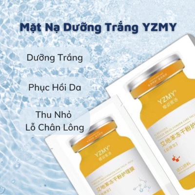 Dụng cụ làm đẹp cho bạn gái -  Set 10 miếng mặt nạ tế bào gốc dưỡng ẩm làm đẹp cho mặt