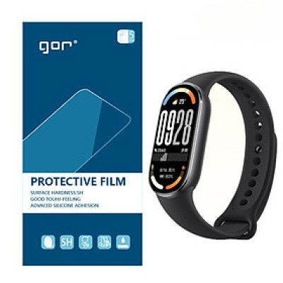 Bộ 5 Miếng Dán Film HD GOR cho Đồng Hồ Xiaomi Smart Band Mi Band 3/4/5/6/7/8/9/10_ Hàng chính hãng