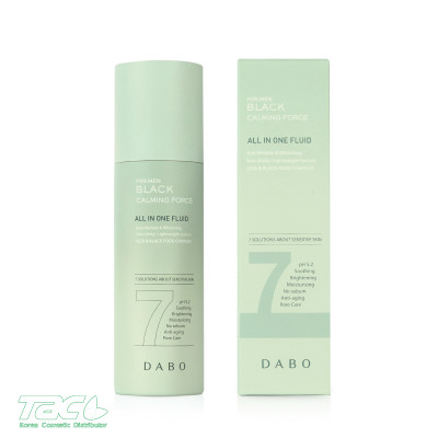 Serum tinh chất dưỡng da ALL IN ONE dành cho nam - DABO BLACK FORCE CALMING ALL IN ONE FLUID 120ml