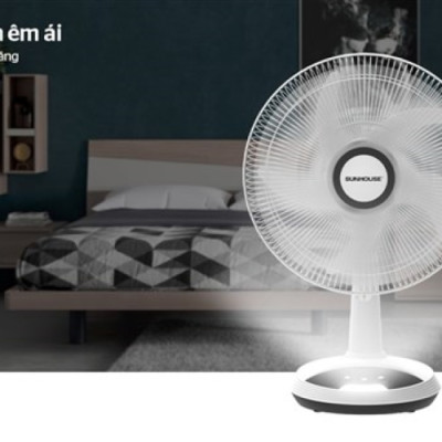 Quạt sạc tích điện Sunhouse SHD7223 lên đến 16h - Hàng chính hãng