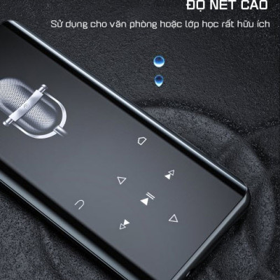 Máy Nghe Nhạc MP3 Hỗ Trợ Xem Phim Định Dạng AVI RUIZU D25 Công Nghệ Bluetooth 5.0 Màn Hình 2,4Inch Cong 3D Có Tính Năng Lặp A-B Hỗ Trợ Học Tiếng Anh - Bộ Nhớ Trong Từ 16Gb Đến 32Gb - Hàng Chính Hãng