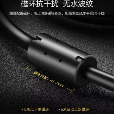 Ugreen UG11632VG101TK 5M màu Đen Cáp tín hiệu 2 đầu VGA - HÀNG CHÍNH HÃNG