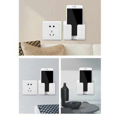 Kệ Dán Tường Đa Năng Giá Để Điện Thoại Điều Khiển Remote Khay Dán Tường Tiện Lợi- Khay Đựng Đa Năng Dán Tường không khoan đục Hàng chính hãng