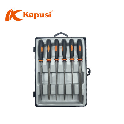 Bộ dũa 6 cái hãng KAPUSI Japan K-3898, dài 140mm, chất liệu hợp kim cao cấp