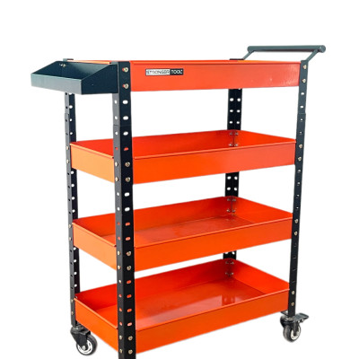 XE ĐẨY DỤNG CỤ XE ĐẨY DỤNG CỤ 4 NGĂN XE ĐẨY DỤNG CỤ XE MÁY XE ĐẨY DỤNG CỤ DÙNG CHO GAGARE Ô TÔ XE ĐẨY ĐỰNG ĐỒ NGHỀ