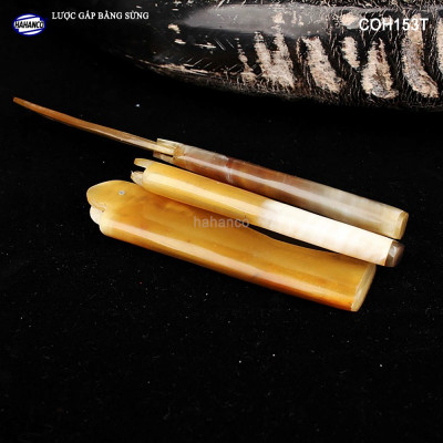 Lược Sừng Gấp Gọn - Loại Bỏ Túi Dành Cho Nam Thuận tiện Dễ sử dụng Tạo kiểu tóc - COH153T