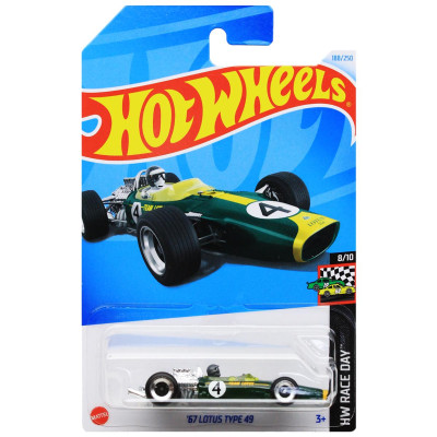 Đồ Chơi Mô Hình Siêu Xe - Hot Wheels C4982 - 188/250 - 67 Lotus Type 49