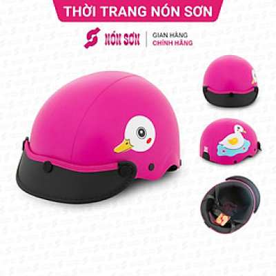 Mũ bảo hiểm nửa đầu trẻ em hoa văn NÓN SƠN chính hãng ADC-397.123