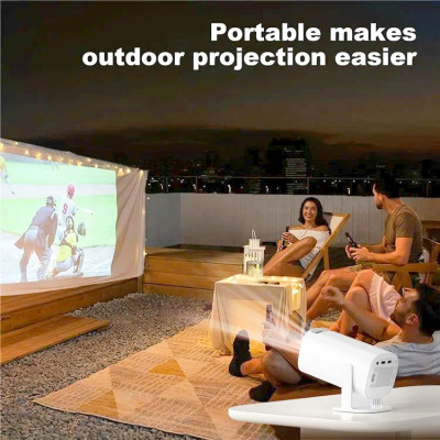 Máy Chiếu WiFi Android Di Động P30M 4K Wifi 6 Bluetooth 5.0 Kết Nối Điện Thoại Máy Tính Xem Trực Tiếp Bóng Đá Youtube