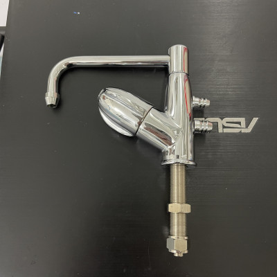 Vòi nước inox loại ngắn cổ thấp dùng cho máy lọc ion kiềm nhập khẩu Nanometer Đài Loan