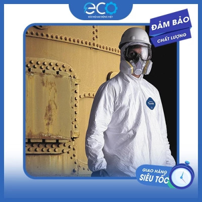 Bộ quần áo chống hóa chất Dupont Tyvek 400 chính hãng