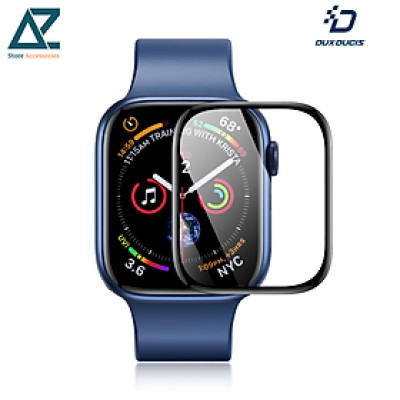 Bộ 2 Miếng Dàn Màn Hình PMMA Dành Cho Apple Watch 10/ 9 / 8 / 7 / 6 / 5 / 4 / SE / SE 2, Dux Ducis, chống vân tay_ Hàng chính hãng