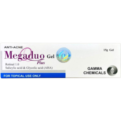 Megaduo Gel 15g - Giảm Mụn Trứng Cá, Ngừa Thâm, Mờ Sẹo, Dưỡng Da - Gam ma
