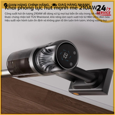 Máy hút bụi cầm tay Roborock H60 Ultra – Hàng Chính Hãng