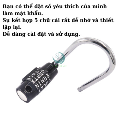 [MẪU CHỮ CÁI]-Khóa chữ cái 5 số-Ổ khóa chữ cái an toàn- Khóa vali chữ cái-Khóa balo 5 chữ-Khóa tủ chữ cái- Khóa chống trộm chữ cái- Khóa bảo mật không chìa- Khóa hành lý chữ cái- Khóa thông minh chữ cái