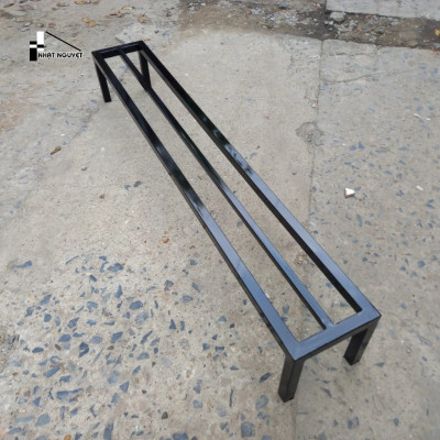 Kệ sắt kê chậu cây Dài 50 cm.Rộng 15-20-25cm Cao 10-15-20cm.hộp thép 20 x 20 mm ( Hàng Chính Hãng )