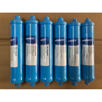 [Combo] Bộ 6 Lõi Lọc chức năng SANAKY - Hàng chính hãng - Cung cấp khoáng chất