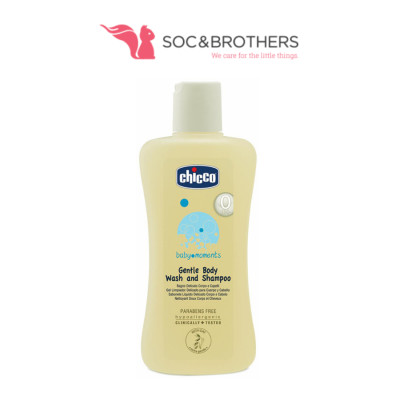 Sữa Tắm Gội Chiết Xuất Yến Mạch 0M+ Chicco (200ml)
