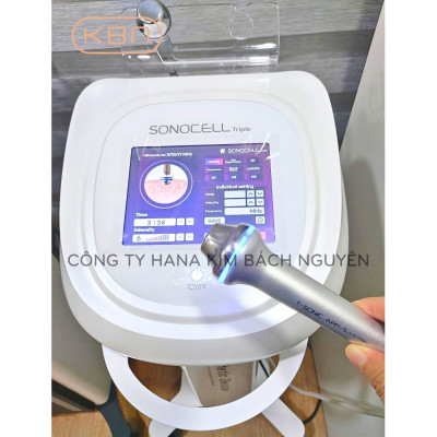 Máy Siêu Âm Đa Tầng SONOCELL Hàn Quốc Đẩy Dưỡng Chất Vào Da, Nâng Cơ, Xóa Nhăn, Dưỡng Trắng