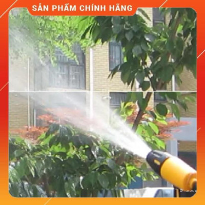 Vòi Xịt Rửa Xe️ Bộ dây vòi xịt nước rửa xe, tưới cây , tăng áp 3 lần, loại 20m 206319 cút sập, + đai
