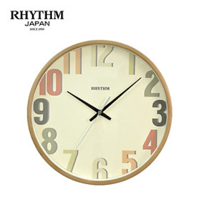 Đồng hồ Rhythm CMG140NR06 Kt 30.0 x 4.5cm, 680g Vỏ gỗ. Dùng Pin.