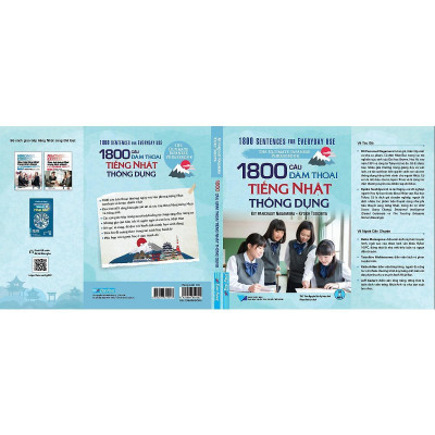 Sách - 1800 Câu Đàm Thoại Tiếng Nhật