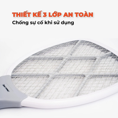 Vợt Bắt Muỗi Đạt Tường DTVM-06 - Màu Ngẫu Nhiên - Hàng Chính Hãng