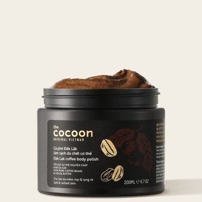 Combo Gel bí đao rửa mặt cocoon 140ml + Cà phê Đắk Lắk sạch da chết cocoon 200ml
