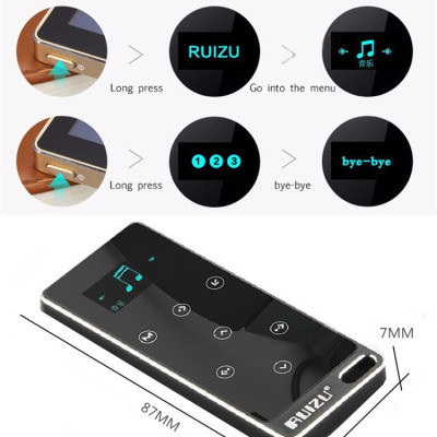 Máy Nghe Nhạc Cảm Ứng Ruizu X05 Bộ Nhớ 8GB- Hàng Chính Hãng