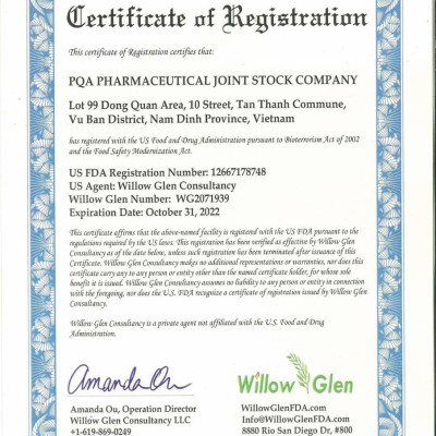 Sinh Địa Hoàng PQA Giúp Thanh Nhiệt Lương Huyết, Hỗ Trợ Làm Tăng Tính Bền Thành Mạch Hộp 125ml