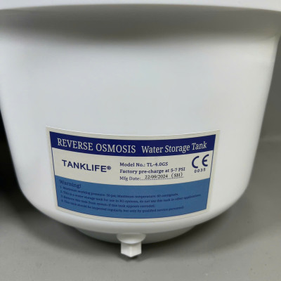 Bình áp nhựa 4.0 và 3.2 cho máy lọc nước RO Karofi, Kangaroo, Forseti,... - Hàng nhập khẩu